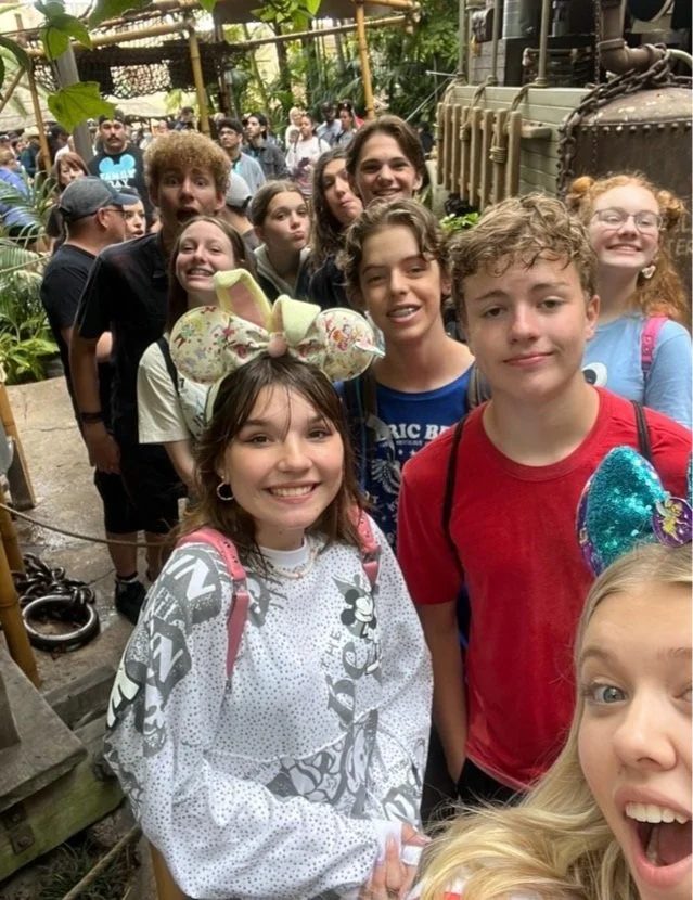 Encore Young Artists during Aspire Disneyland Performance Trip