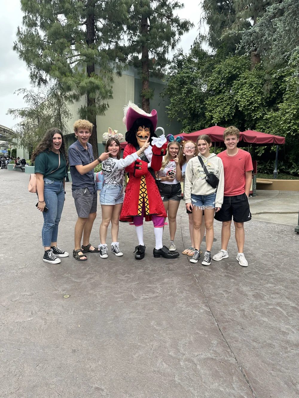 Encore Young Artists during Aspire Disneyland Performance Trip