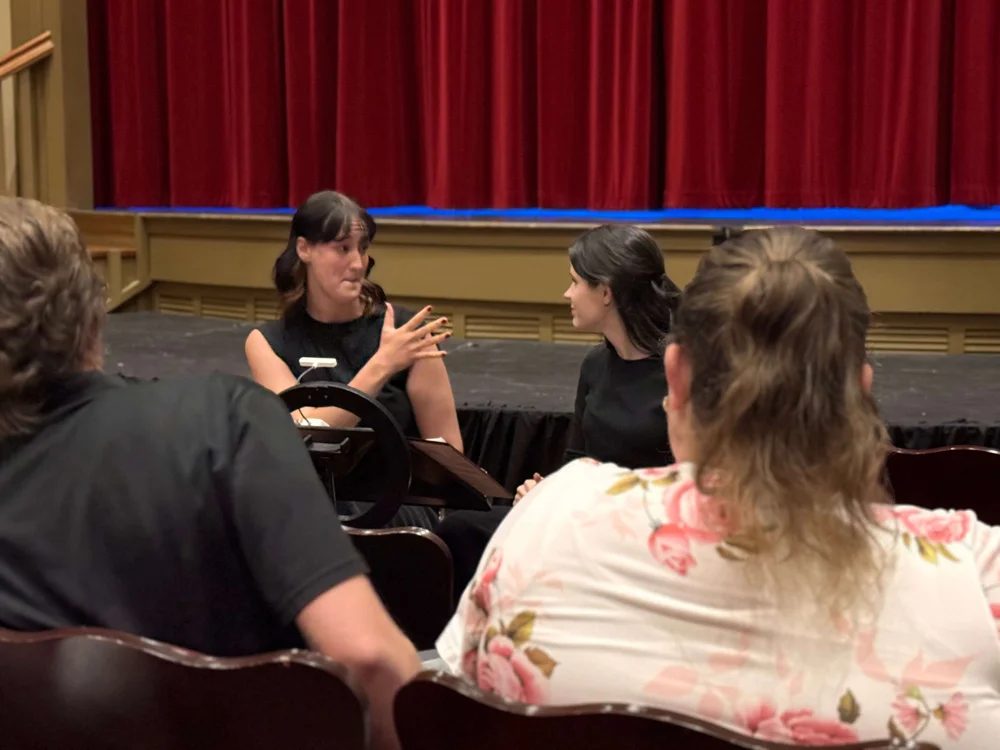 Encore Young Artists during Breaking Barriers with Theater Encores ASL Performance of Les Misrables
