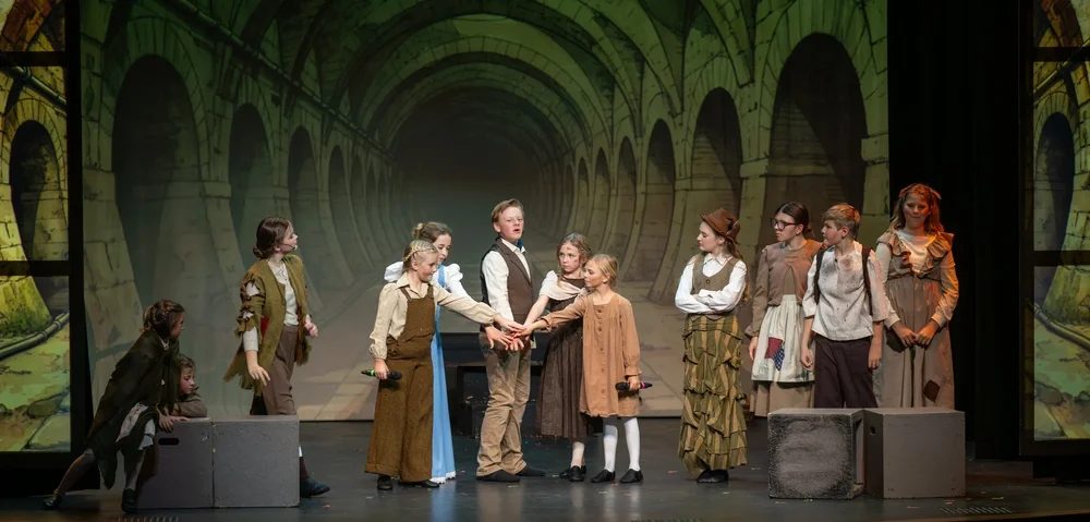 Encore Young Artists during Chitty Chitty Bang Bang Jr. Was a Hit