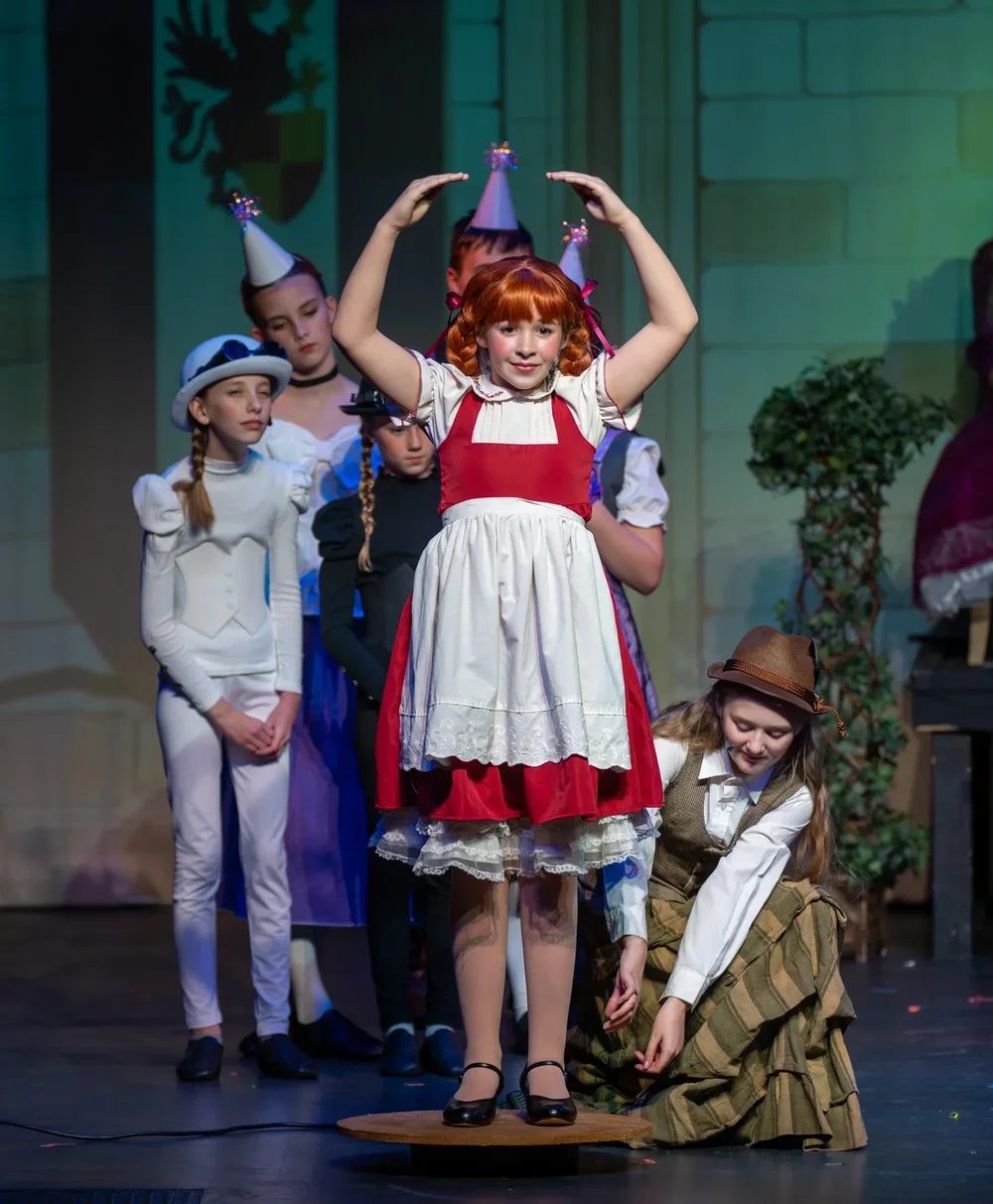 Encore Young Artists during Chitty Chitty Bang Bang Jr. Was a Hit