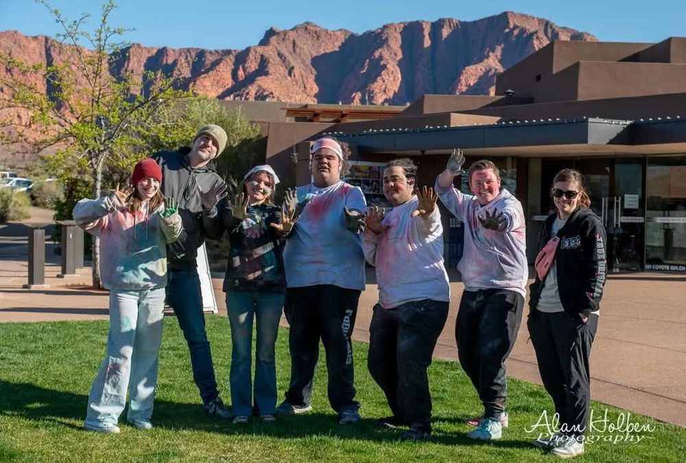 Encore Young Artists during Color, Community, and Collaboration Encore at the Kayenta Fun Run