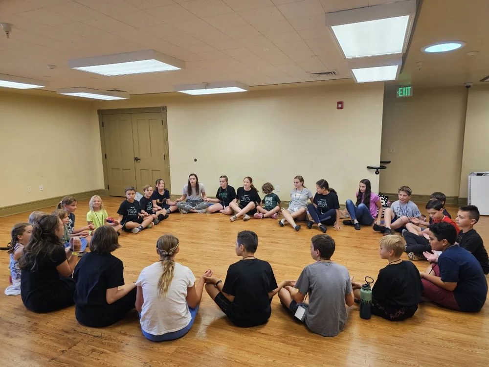 Encore Young Artists during Dare to Dream Homeschool Musical Camp