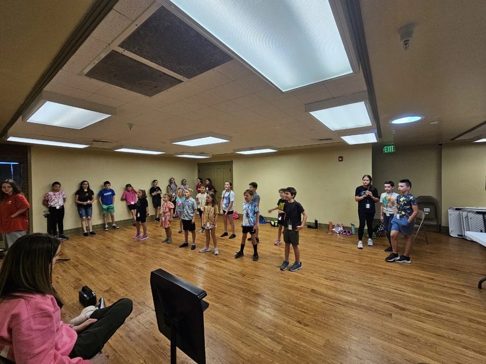 Encore Young Artists during Dare to Dream Homeschool Musical Camp