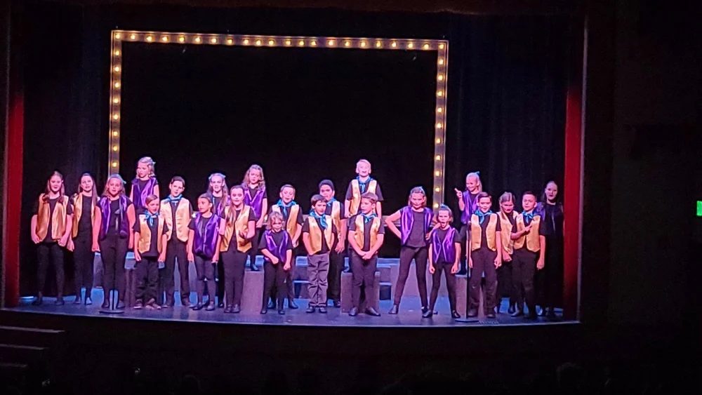 Encore Young Artists during Dare to Dream Homeschool Musical Camp