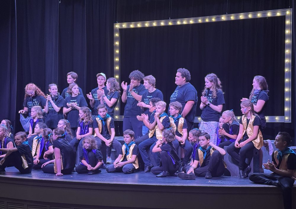 Encore Young Artists during Dare to Dream Homeschool Musical Camp