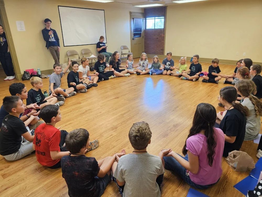 Encore Young Artists during Dare to Dream Homeschool Musical Camp