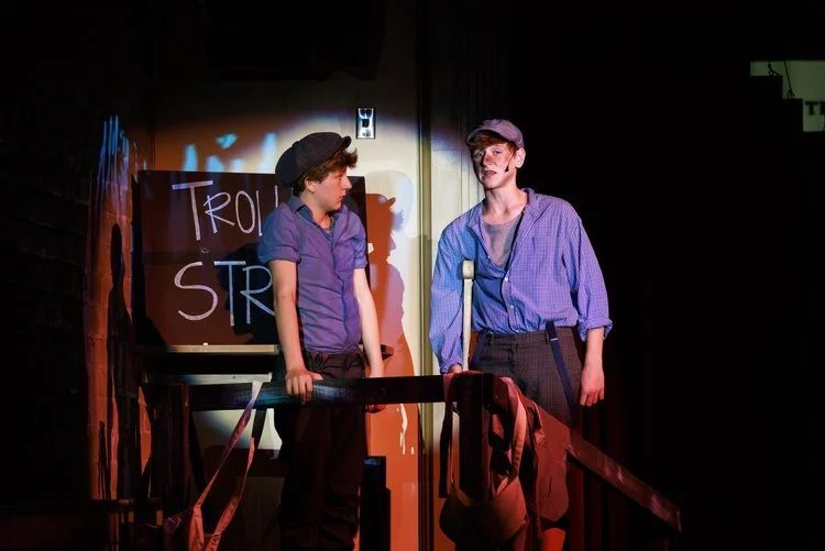 Encore Young Artists during Disneys Newsies