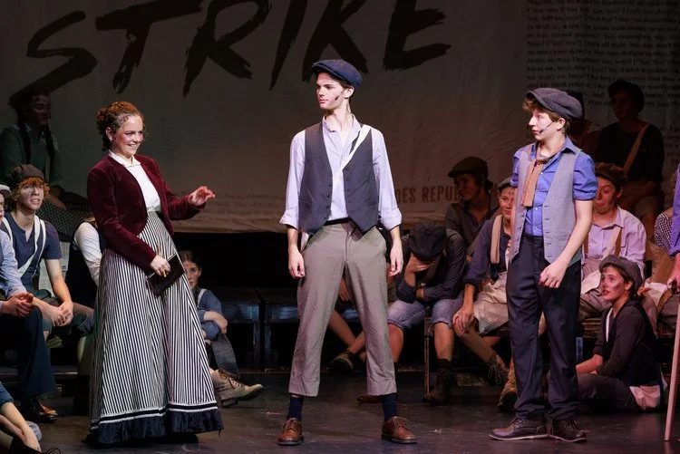 Encore Young Artists during Disneys Newsies