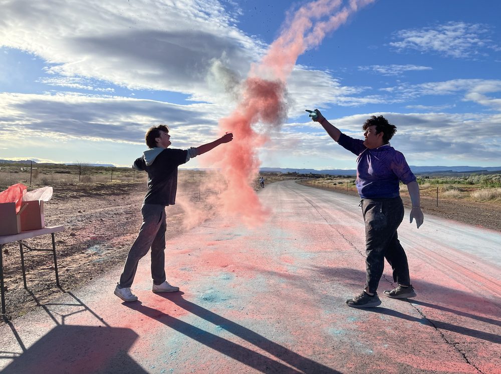 Encore Young Artists during Encore & the 2024 Kayenta Color Fun Run.