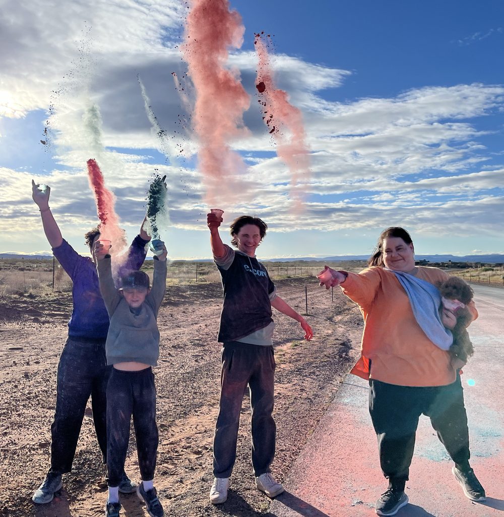 Encore Young Artists during Encore & the 2024 Kayenta Color Fun Run.