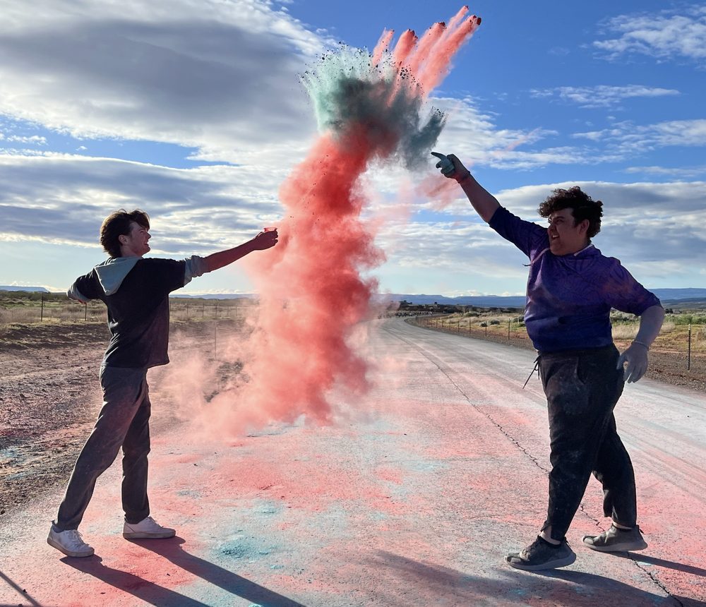 Encore Young Artists during Encore & the 2024 Kayenta Color Fun Run.