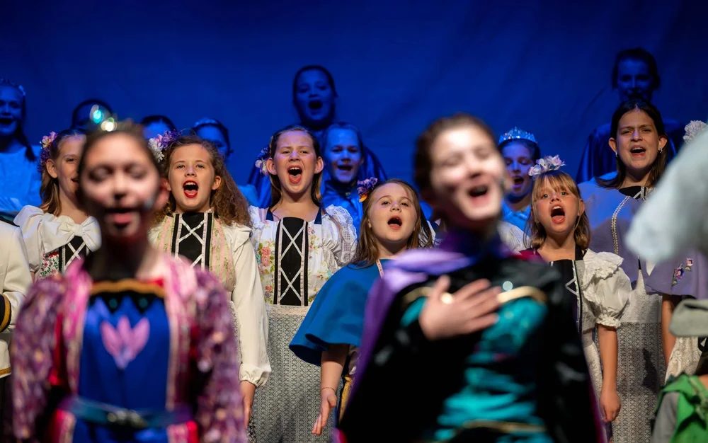 Encore Young Artists during Encore presents Disneys Frozen Kids