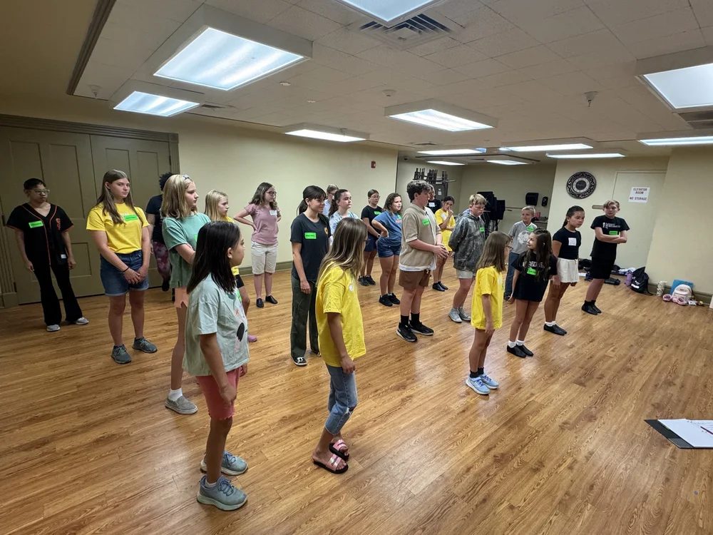Encore Young Artists during EncoreAspires Fun in the Sun Aspire Camp 2025 Recap