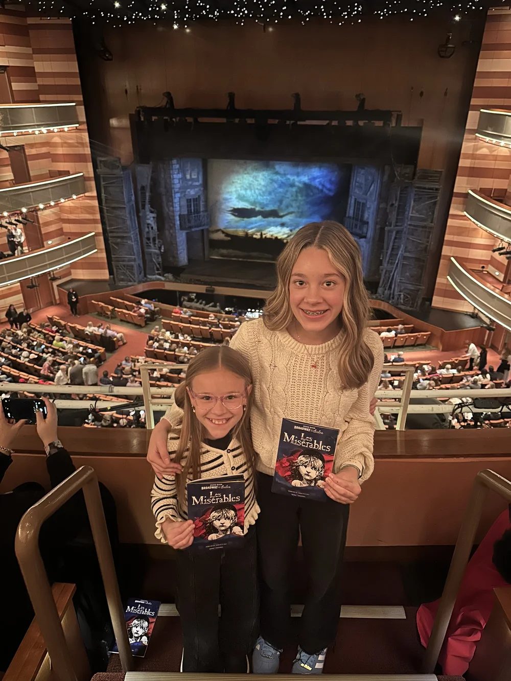 Encore Young Artists during Encores Les Misrables Field Trip An Unforgettable Experience