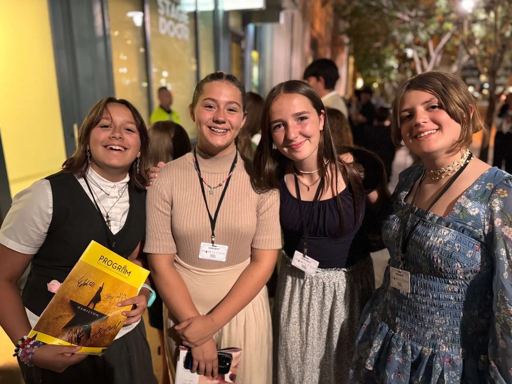 Encore Young Artists during Encores Page to Stage Brings Hamilton to Life for Nearly 50 Young Artists