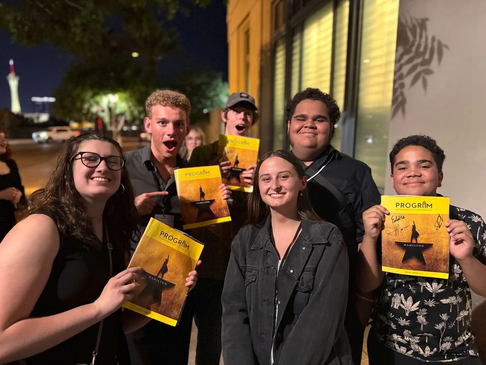 Encore Young Artists during Encores Page to Stage Brings Hamilton to Life for Nearly 50 Young Artists