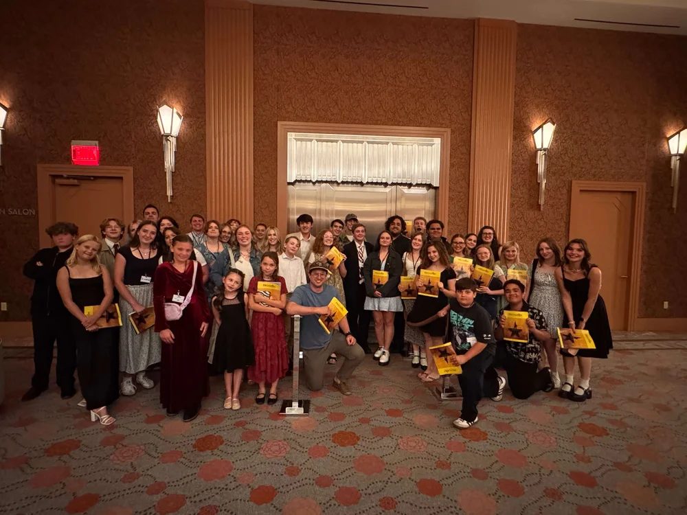 Encore Young Artists during Encores Page to Stage Brings Hamilton to Life for Nearly 50 Young Artists