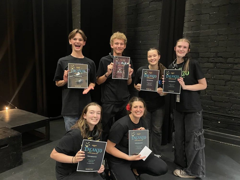 Encore Young Artists during Encores Youth Leadership Program Where Theater Meets Purpose