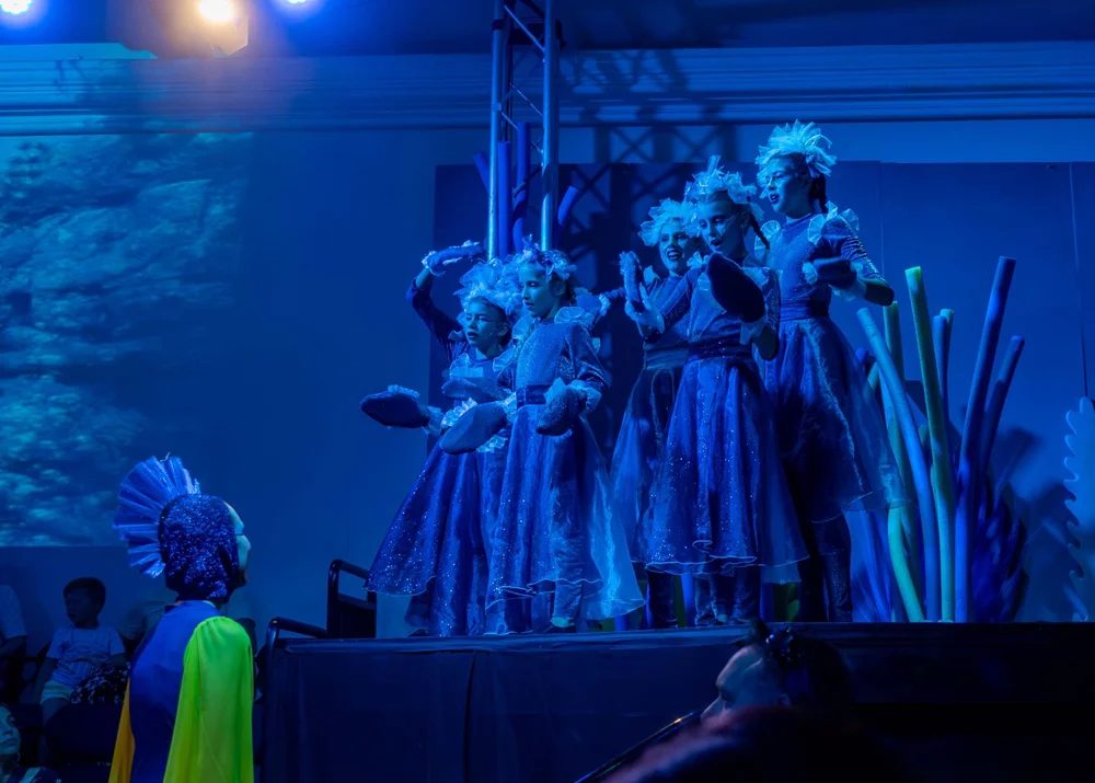 Encore Young Artists during Finding Nemo Jr