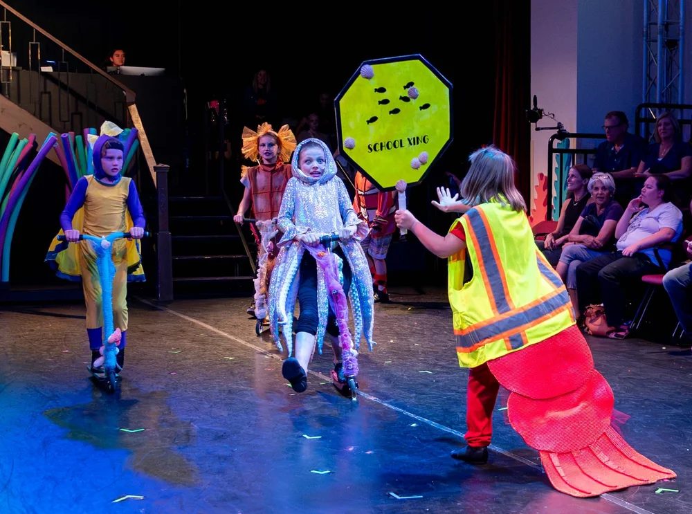 Encore Young Artists during Finding Nemo Jr