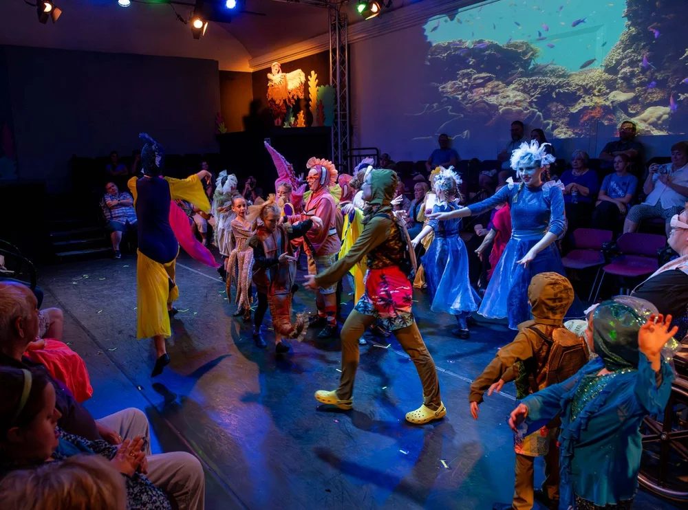 Encore Young Artists during Finding Nemo Jr