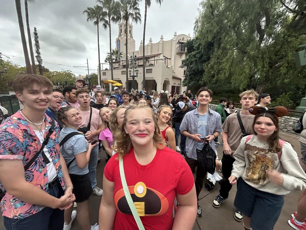 Encore Young Artists during Illuminating California Aspires Unforgettable Disneyland Performance Trip