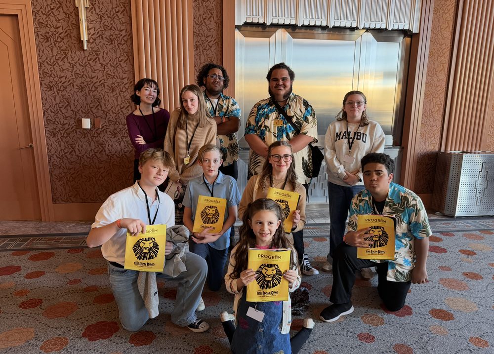 Encore Young Artists during Page to Stage The Lion King at The Smith Center