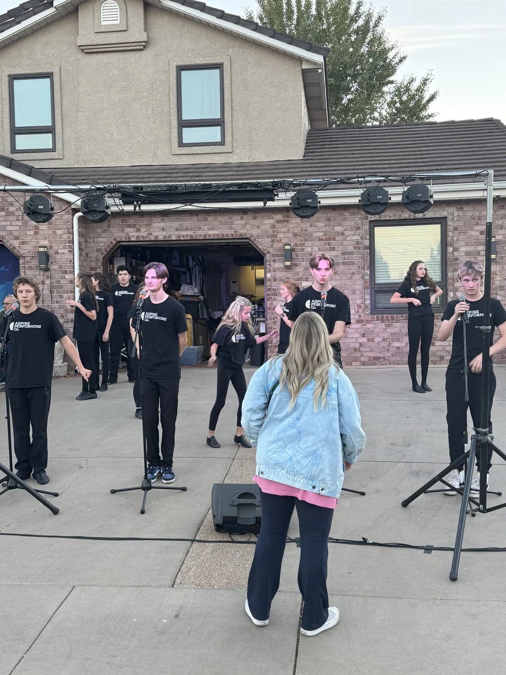 Encore Young Artists during Spotlight on Aspire Performing Co.s Touring Ensemble