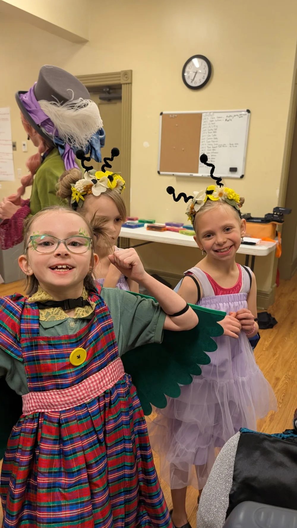 Encore Young Artists during Team Alice Celebrating the Incredible Volunteers Behind Encores Alice in Wonderland Jr.