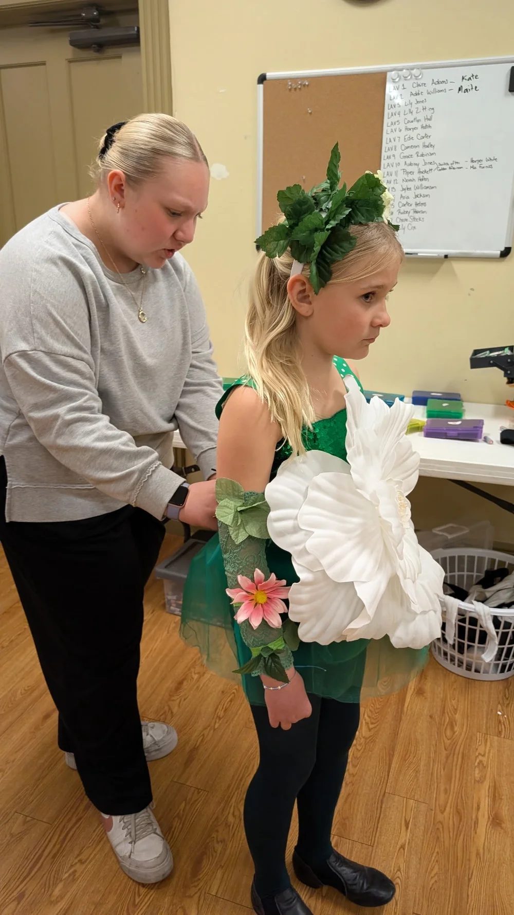 Encore Young Artists during Team Alice Celebrating the Incredible Volunteers Behind Encores Alice in Wonderland Jr.