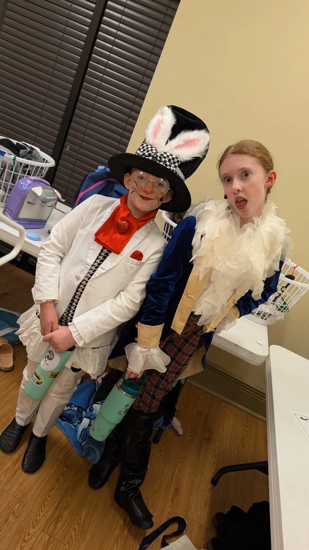 Encore Young Artists during Team Alice Celebrating the Incredible Volunteers Behind Encores Alice in Wonderland Jr.