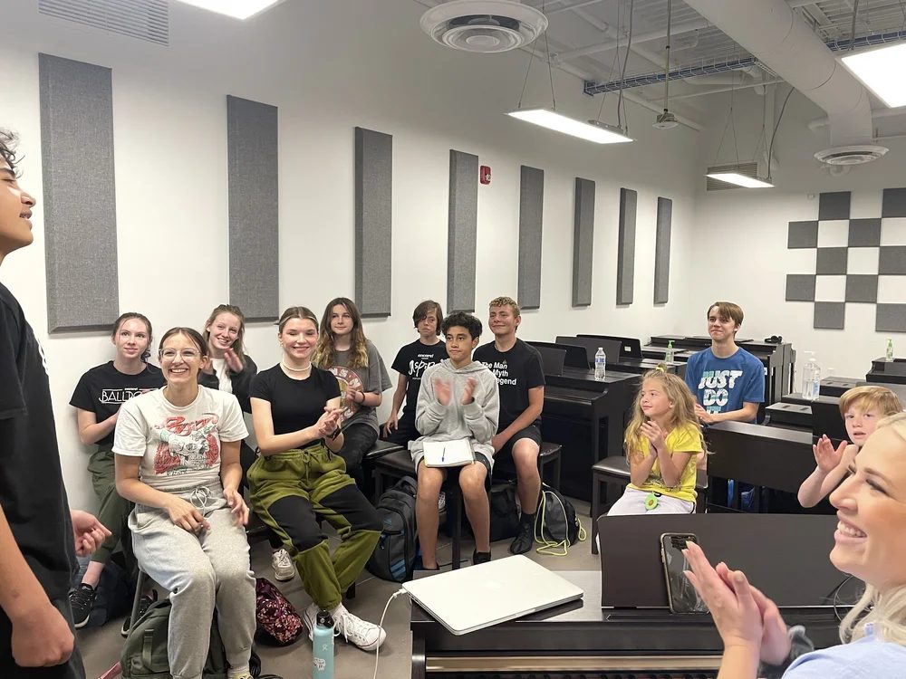 Encore Young Artists during Triple Threat Camp 2023