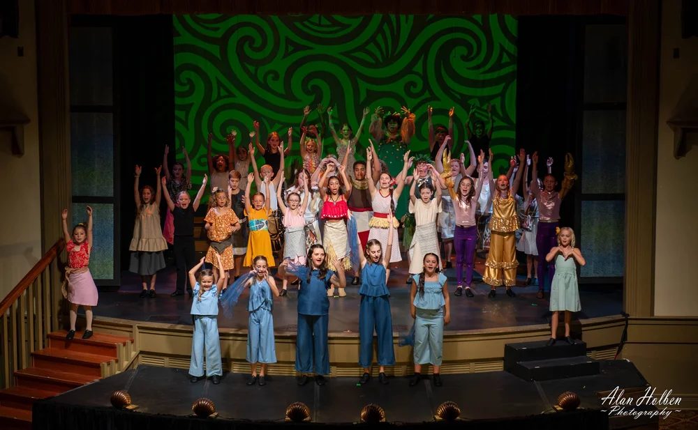 Encore Young Artists during Voyaging to Victory Moana Jr. Makes Waves at the Electric Theater