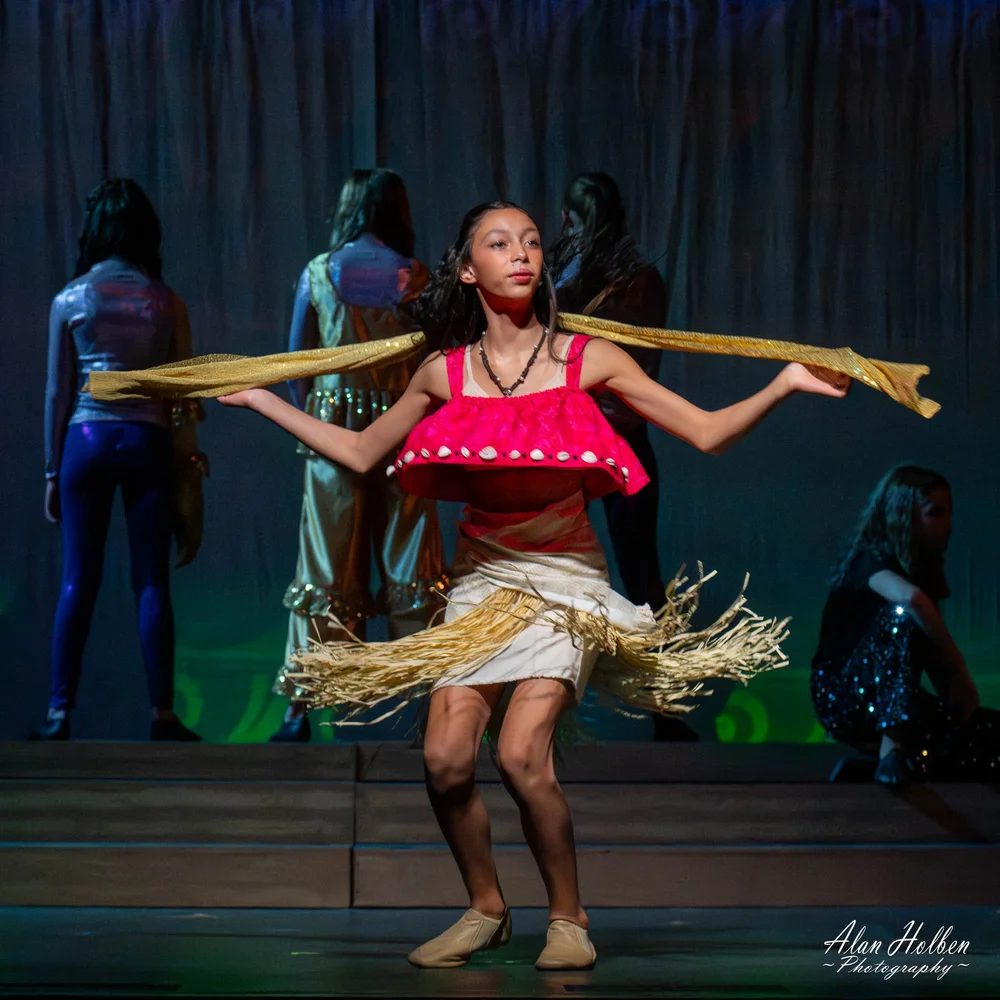 Encore Young Artists during Voyaging to Victory Moana Jr. Makes Waves at the Electric Theater