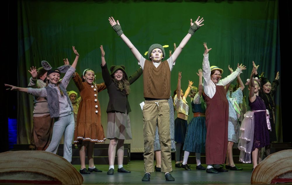Encore Young Artists in the finale of Shrek