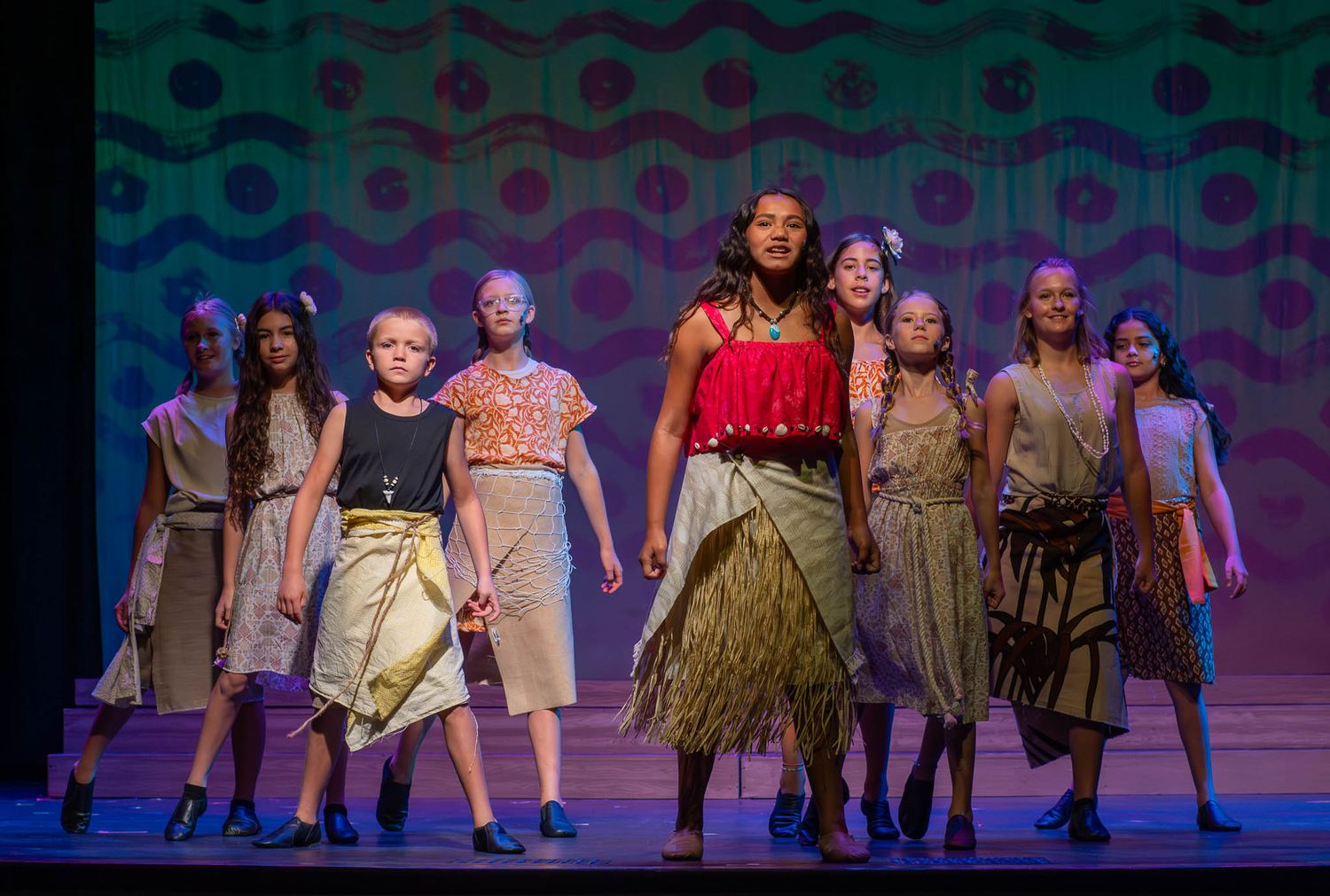 Young performers in an Encore Junior production